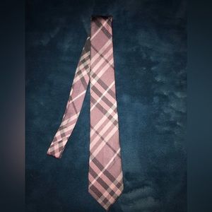 Burberry Necktie Burgundy Slim Necktie